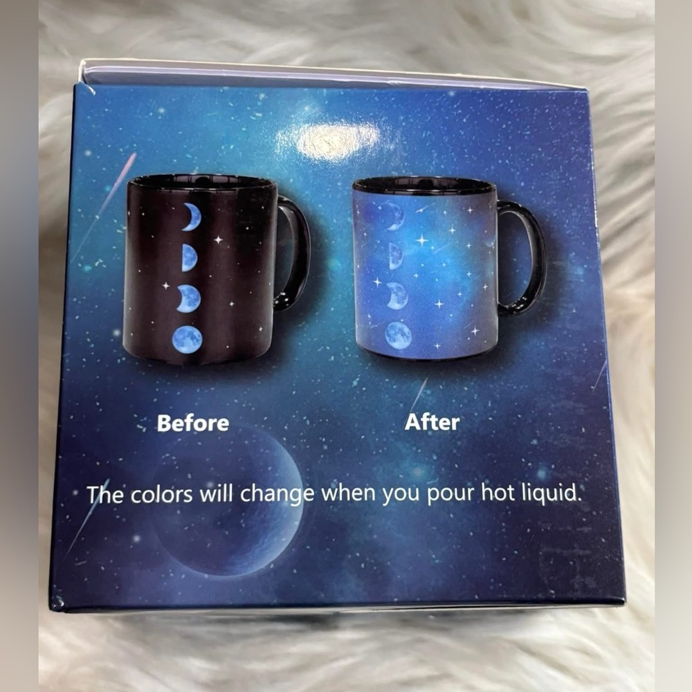 Earth Elements Wellness Magical Moons Mug NIB
